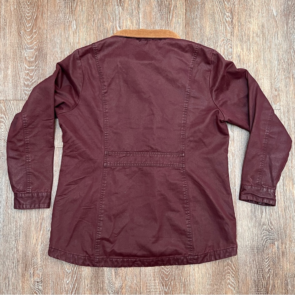 Legendary Whitetails Women’s Saddle Country Shirt Jacket - Maroon/Tan - Large - Picture 5 of 11